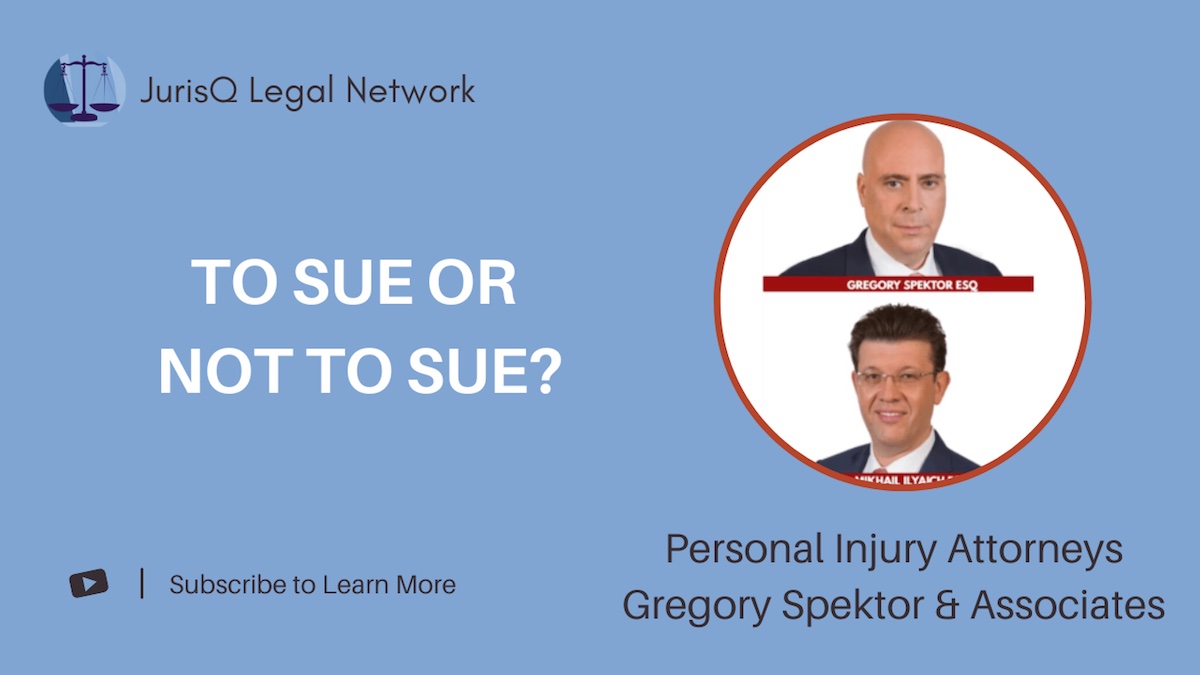 When you're injured in an accident, what are your options?