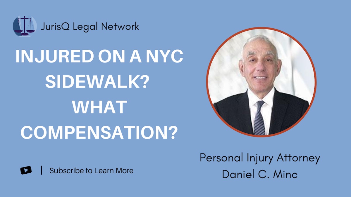 How Much Compensation Can I Get If I'm Injured On A NYC Sidewalk?