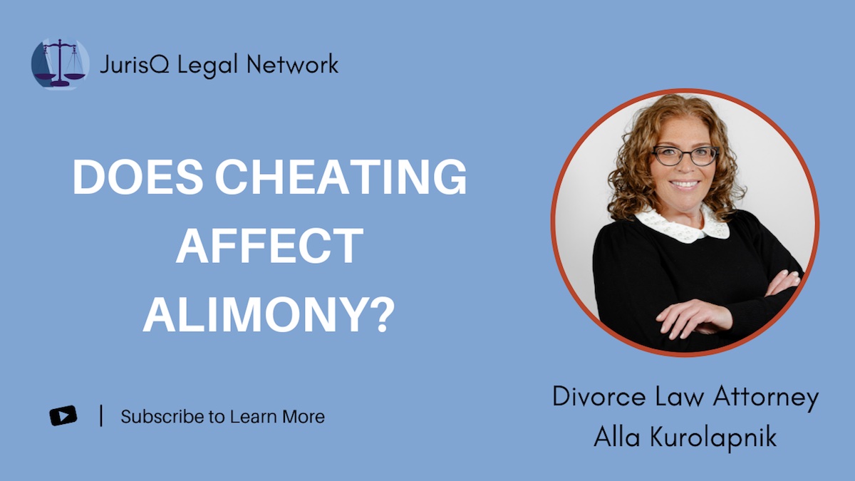 How cheating can affect alimony payments