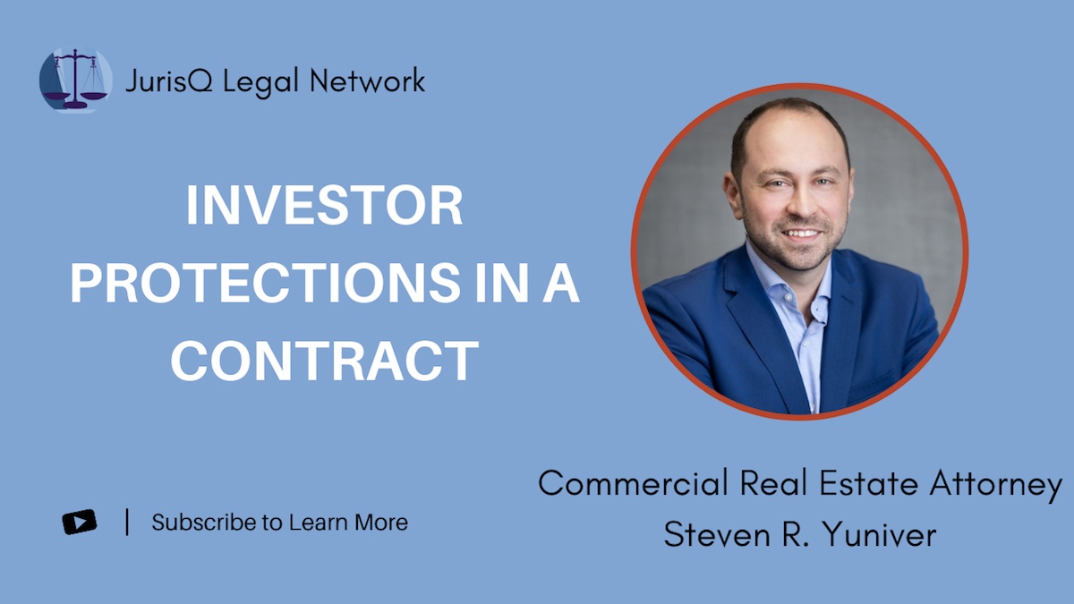 The importance of Investor Protections in a Contract