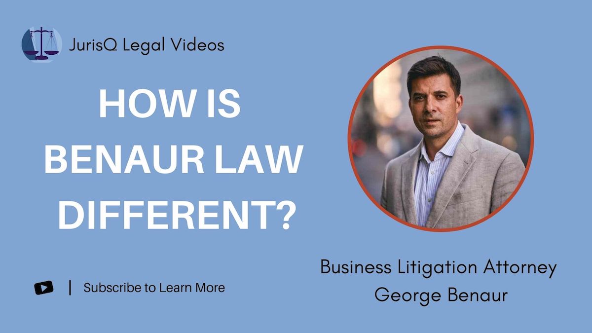 How Benaur Law Stands Out: What Makes His Firm Different?